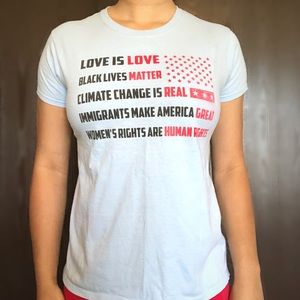 Activist TShirt (Love is Love, Black Lives Matter)
